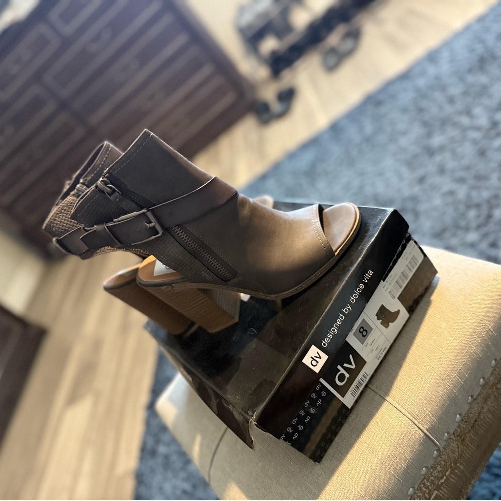 DV by Dolce Vita Brown Heeled Boots